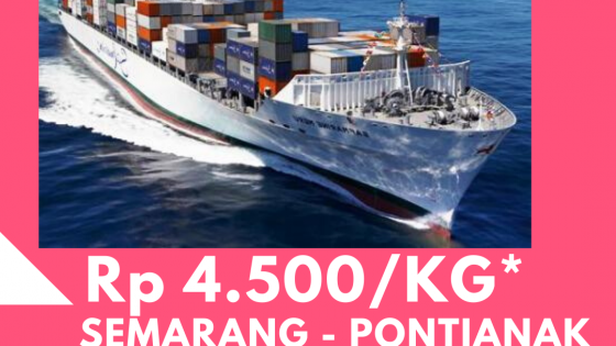 ekspedisi kapal laut semarang pontianak tiga permata ekspres